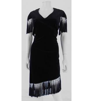 Vintage Long Black Dress